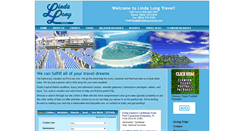 Desktop Screenshot of lindalong-travel.com